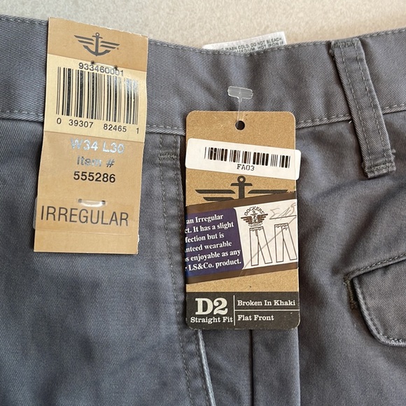 Dockers D2 mens chinos irreg - Picture 3 of 4